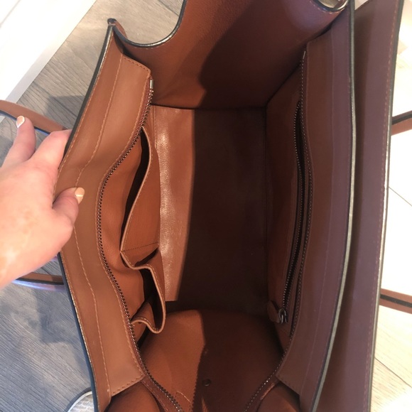 Celine Mini Luggage in Smooth Brown Leather - Picture 8 of 8